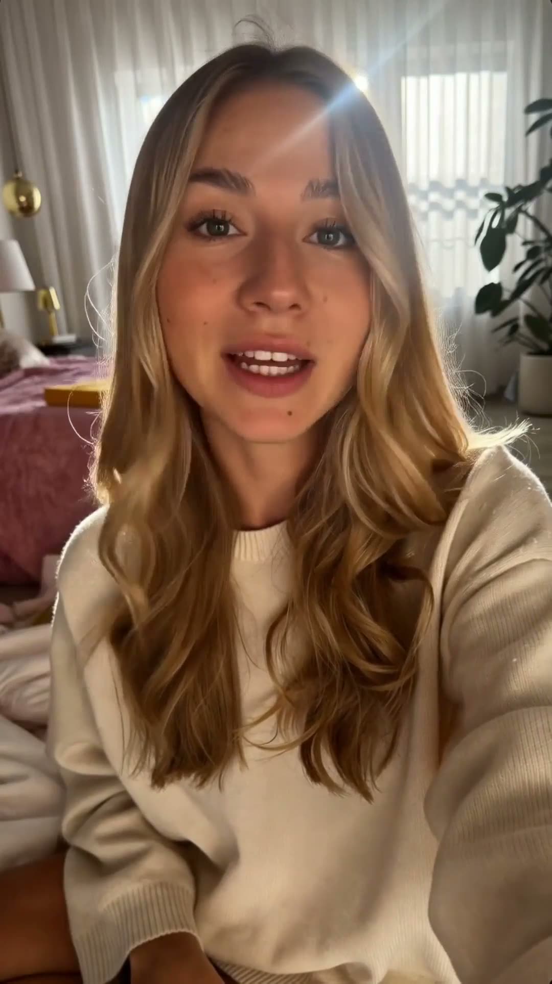 Maya, Bloom creator, testimonial video poster